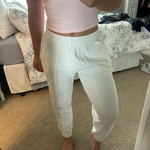 Waffleknit sweatpants